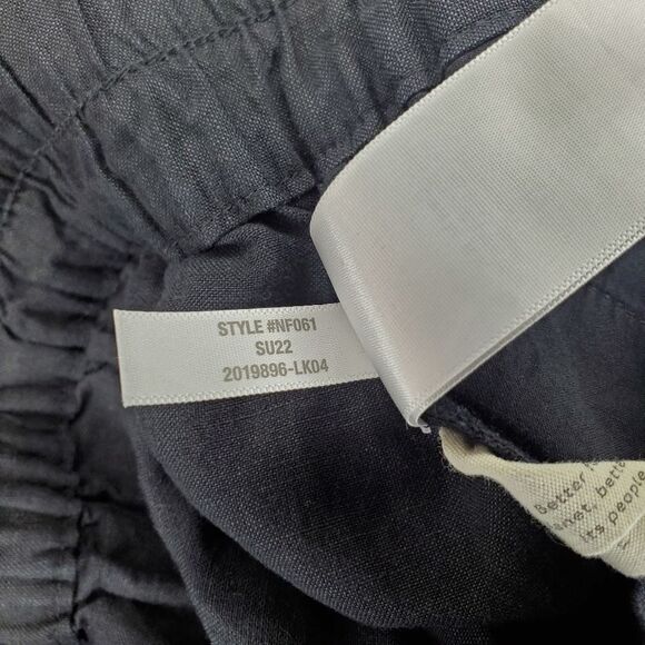 Madewell Linen-Blend Pull-On Paperbag Shorts Size M - Picture 12 of 12